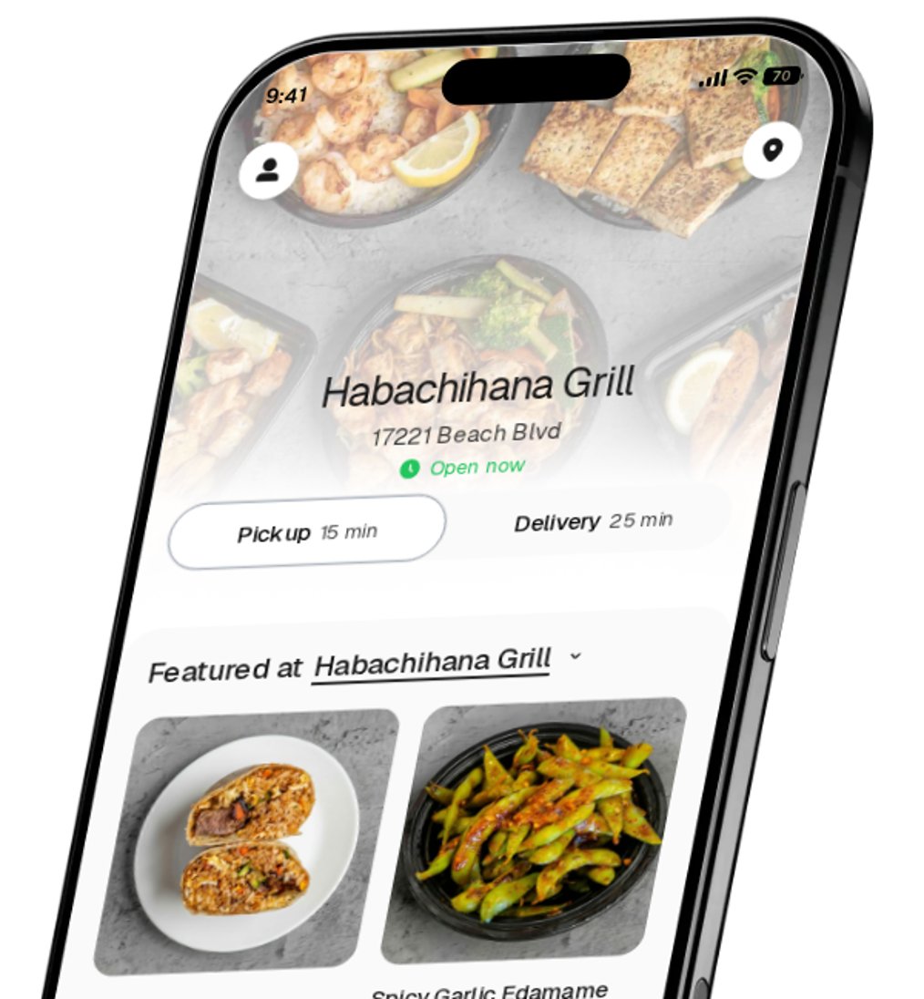 Habachihana Grill app preview