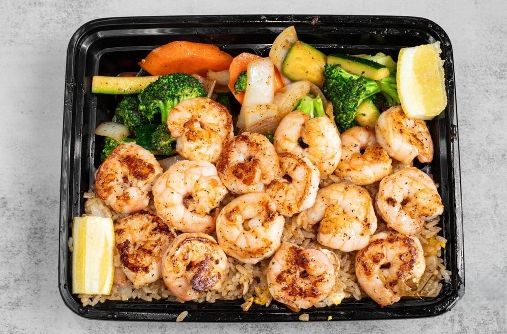 Shrimp Plate.